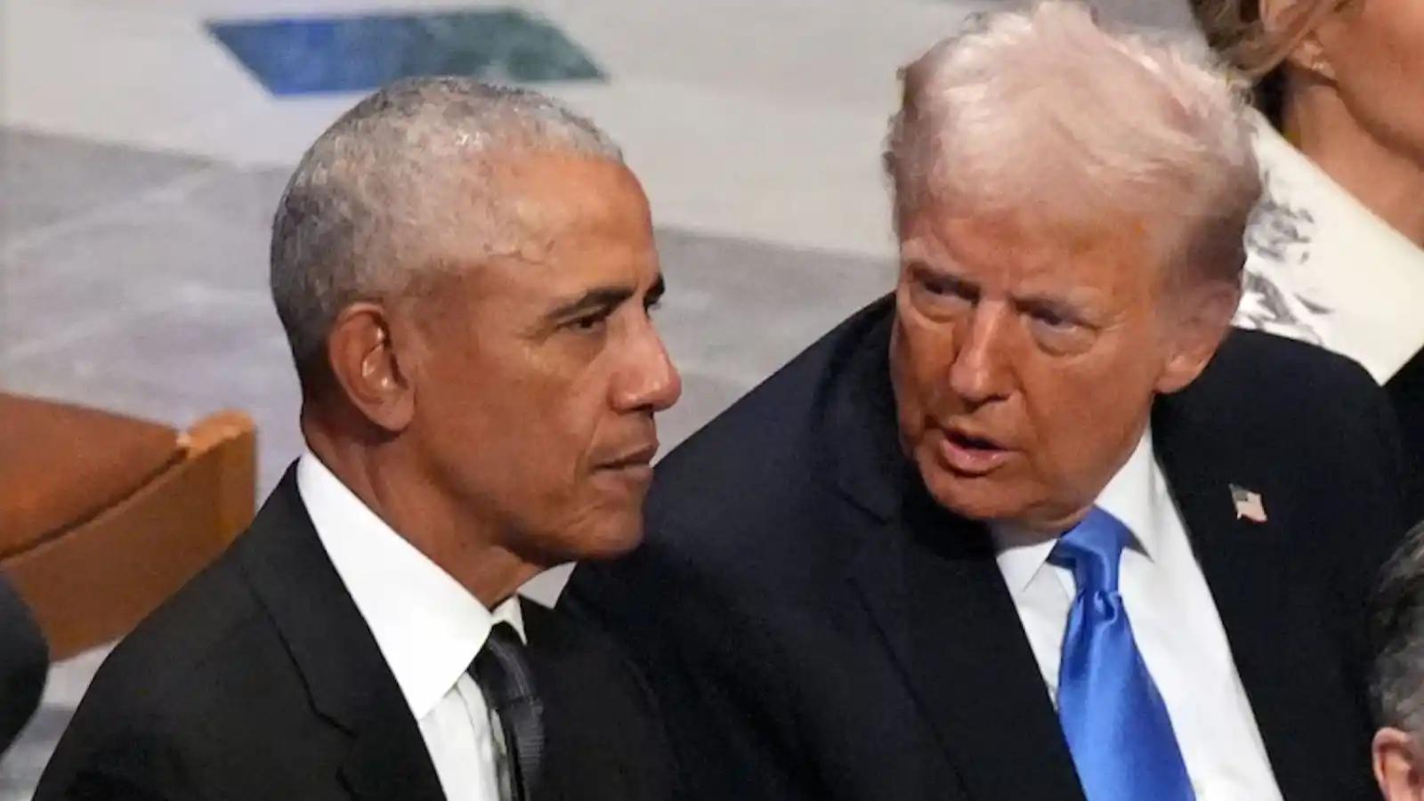 Obama reacts to Trump's video depicting him and wife as monkeys | Intel ...