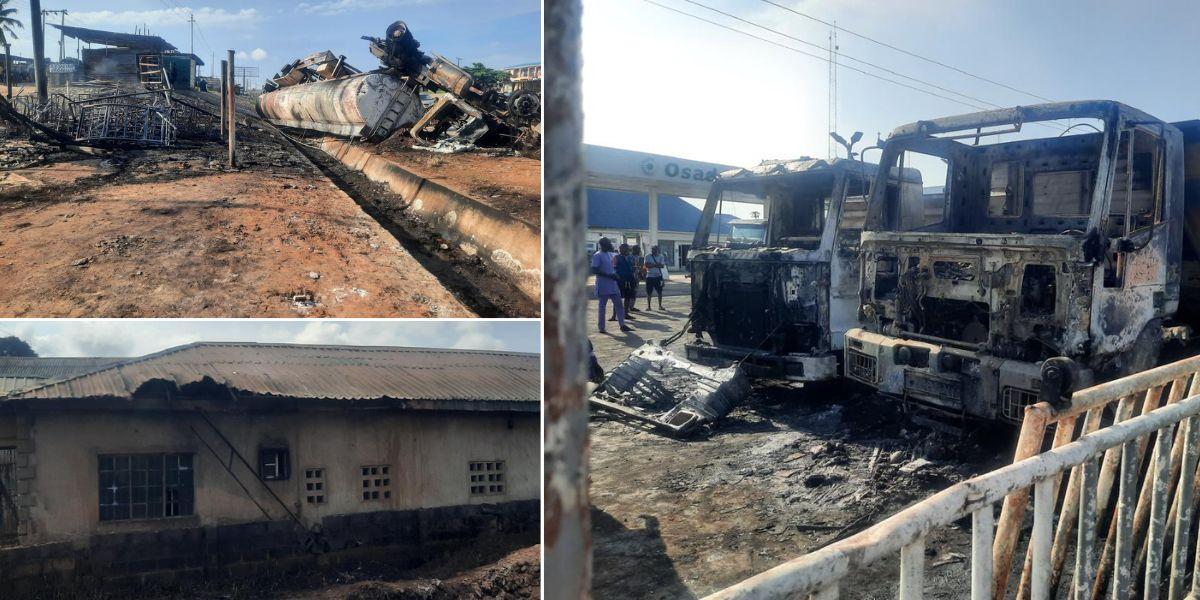 Many injured as petrol tanker fire destroys vehicles and houses on ...
