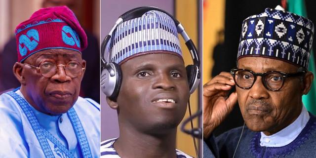 Popular APC singer Rarara carpets Buhari, says Tinubu’s first 100 days ...