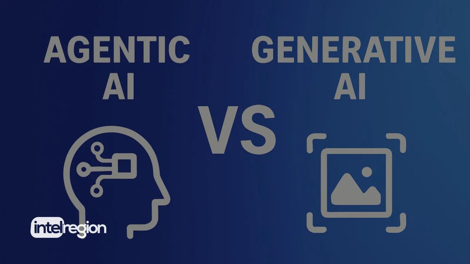 Agentic AI vs Generative AI: What’s the Real Difference? | Intel Region