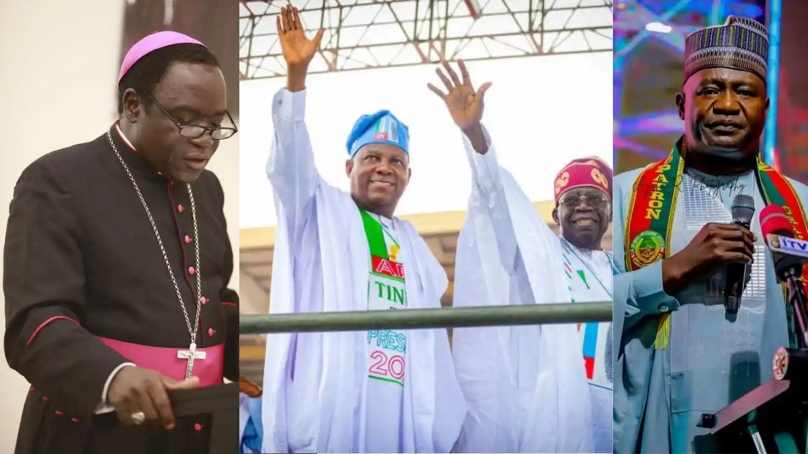 Bishop Kukah, General Musa reportedly set to replace Shettima as Tinubu ...