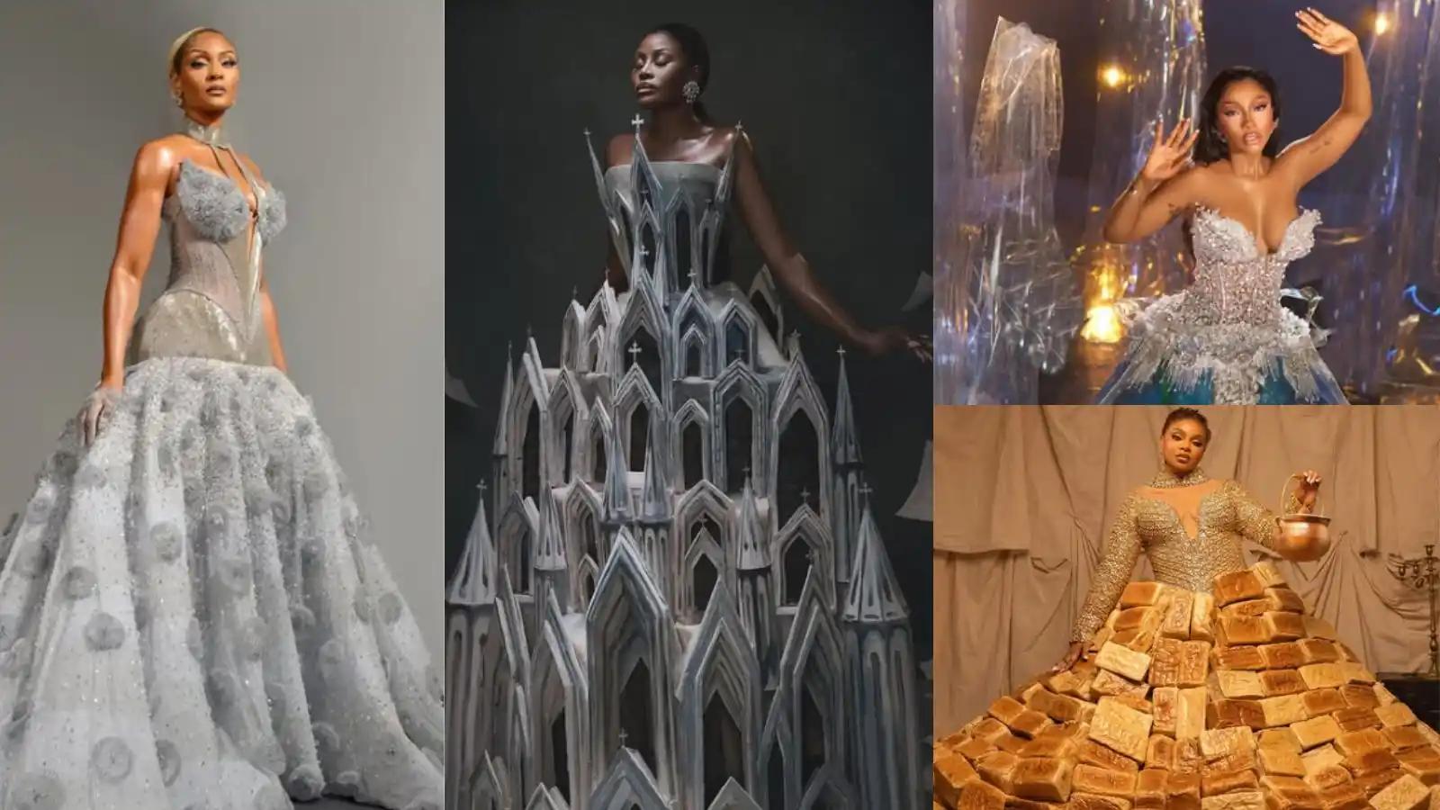 Queen Uses 100 Breads To Make Cloth Checkout 10 Breathtaking Outfits queen-uses-100-breads-to-make-cloth-checkout-10-breathtaking-outfits