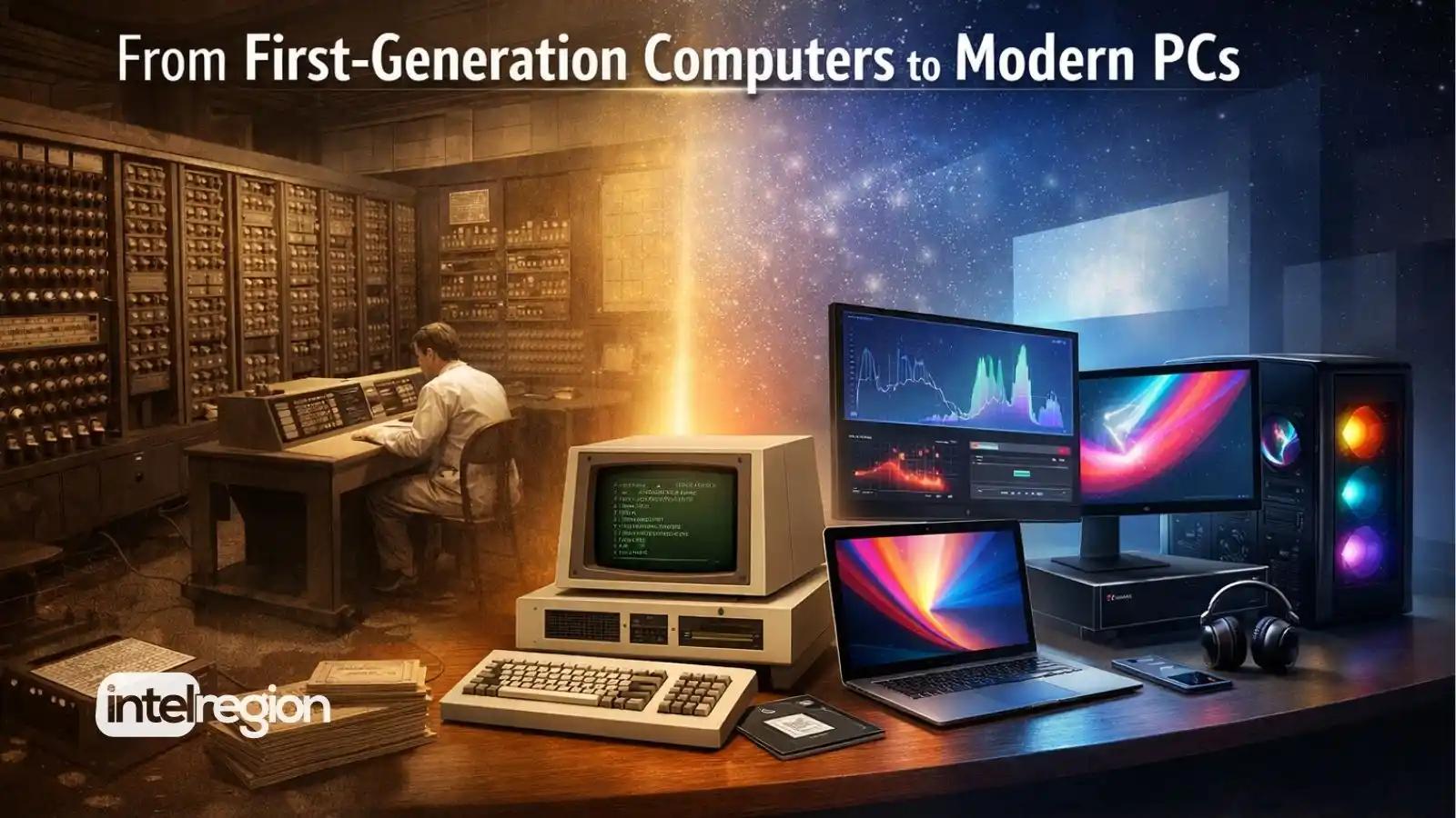 How Computers Evolved From Room-Sized Machines to Modern PCs | Intel Region