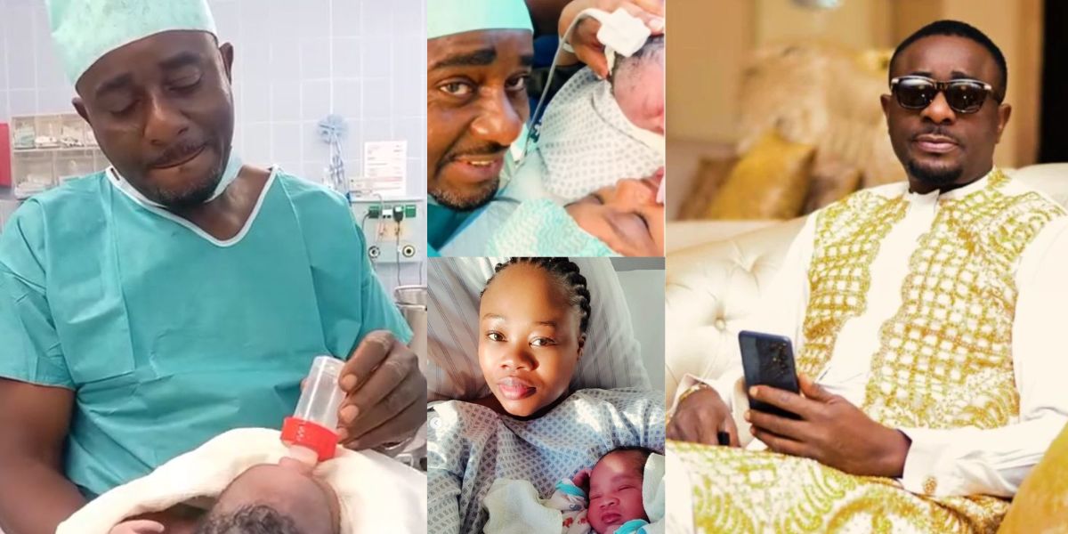 Actor Emeka Ike welcomes baby girl with his wife as he clocks new age ...