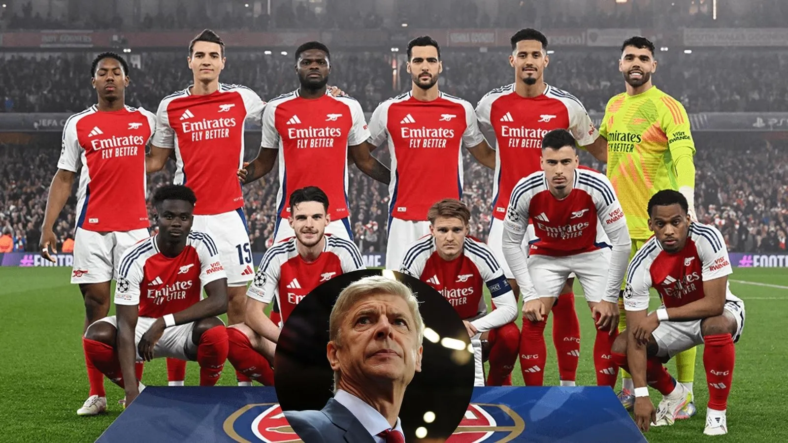 Fiche Football Arsène Wenger ARSENAL 1998 Kop | UK