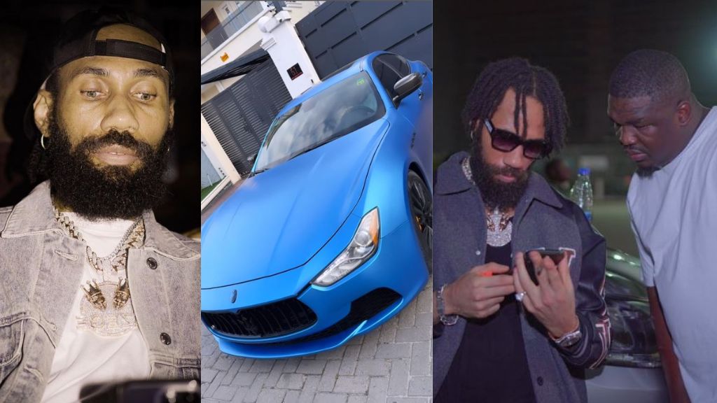 Billionaire rapper Phyno raises the bar as he gifts his manager a brand ...