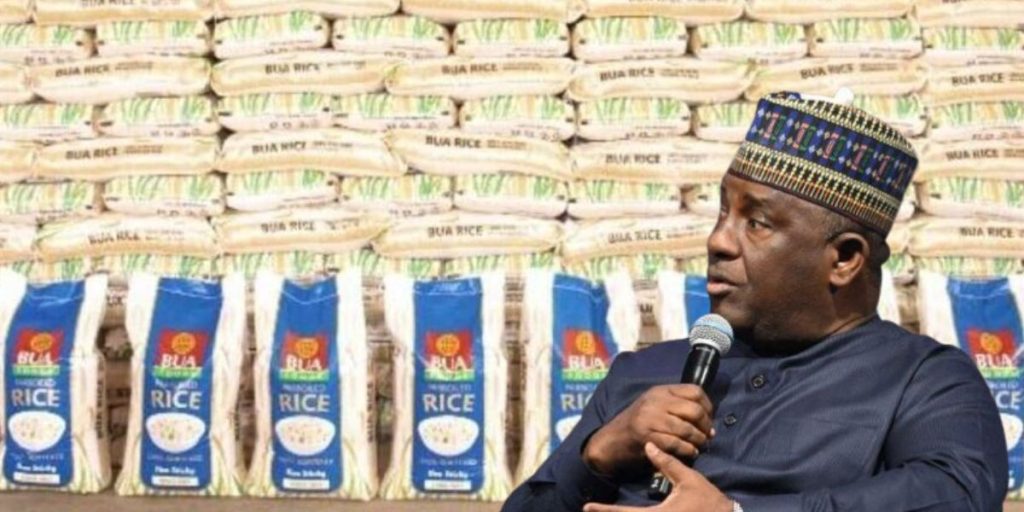 Bua Rabel BUA Chairman Rabiu vows to crash rice prices, says hoarders will lose ...
