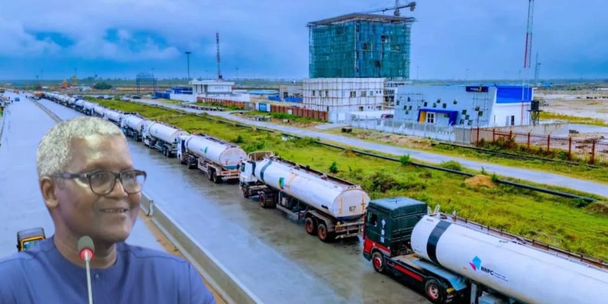 Dangote Refinery receives first supply of crude oil in naira from NNPCL ...