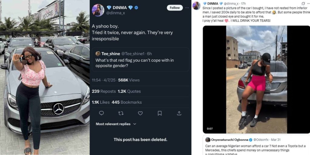Lady who saved N200K daily to get Benz gets dragged online as reports