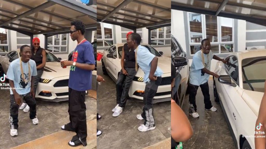 Black Rapper Chicken Moment DJ Chicken left in shock after rapper Blaqbonez starts his ...