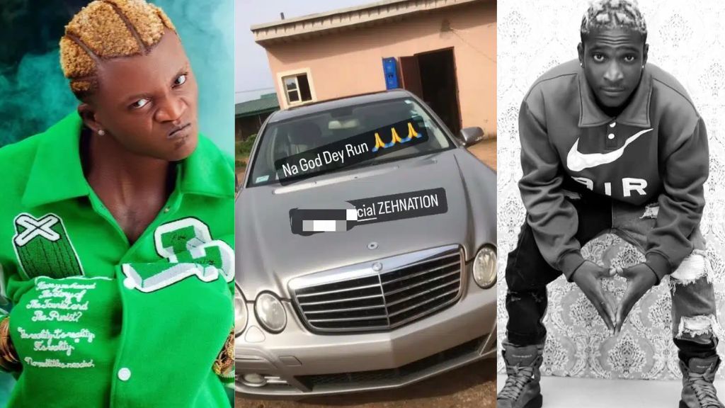 Singer Portable raises eyebrows as he acquires Mercedes Benz for his ...