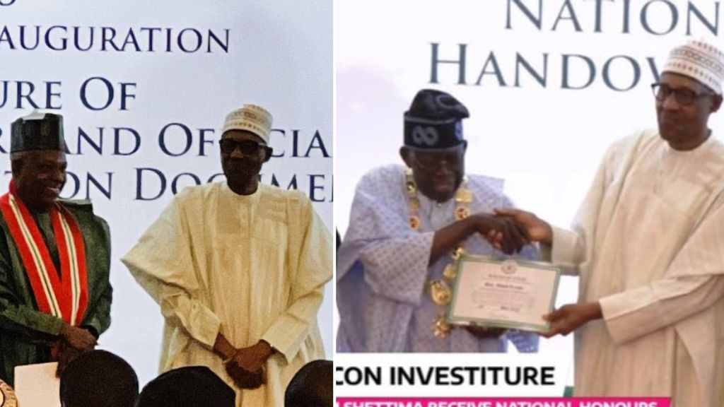 BREAKING: Buhari confers Tinubu with highest honour in Nigeria | Intel ...