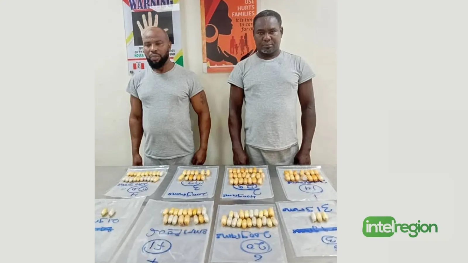 2 Brazil returnees excrete 116 wraps of heroin, cocaine in NDLEA ...