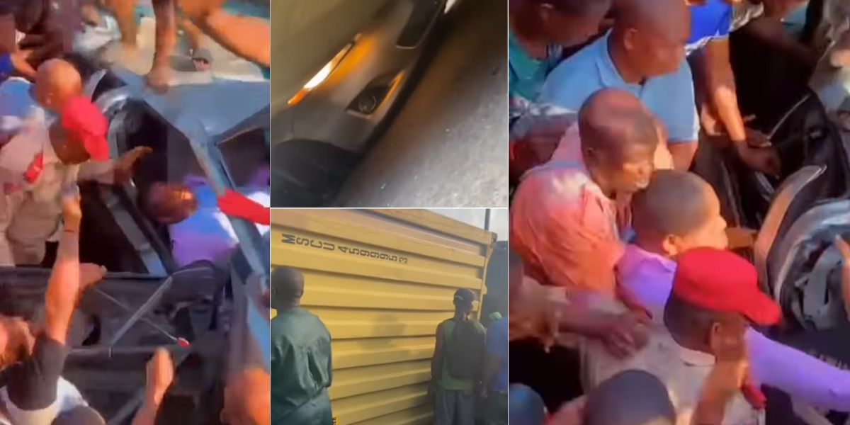 "God is the greatest" - Video shows moment man miraculously survived ...