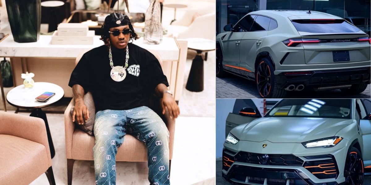 Zlatan Rapper Rapper Zlatan Ibile acquires brand new Lamborghini Urus worth N612 ...
